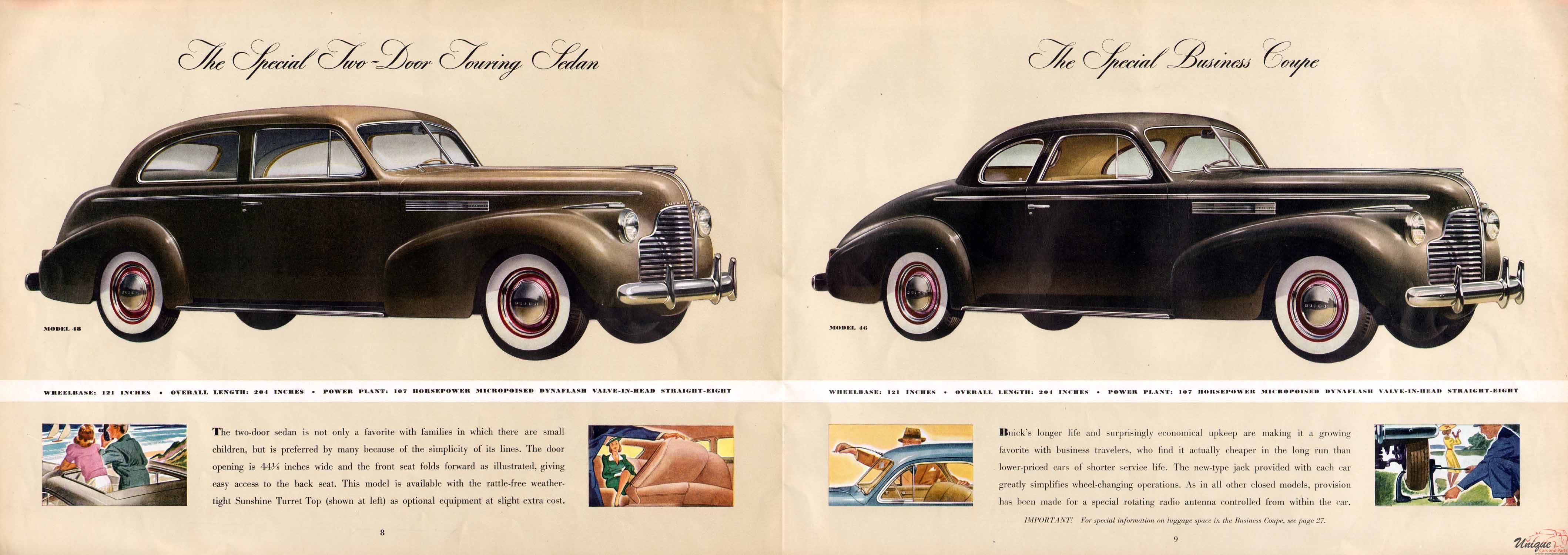1940 Buick Brochure Page 11